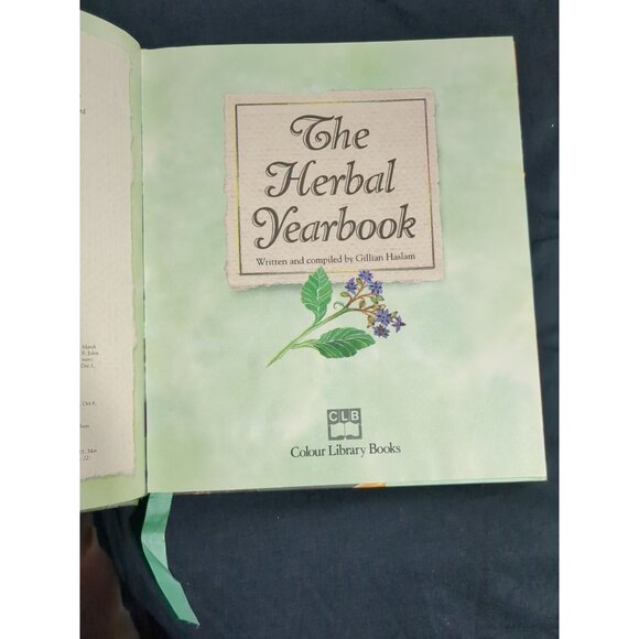 The Herbal Yearbook Hardcover Book by Gillian Haslam - Picture 6 of 10